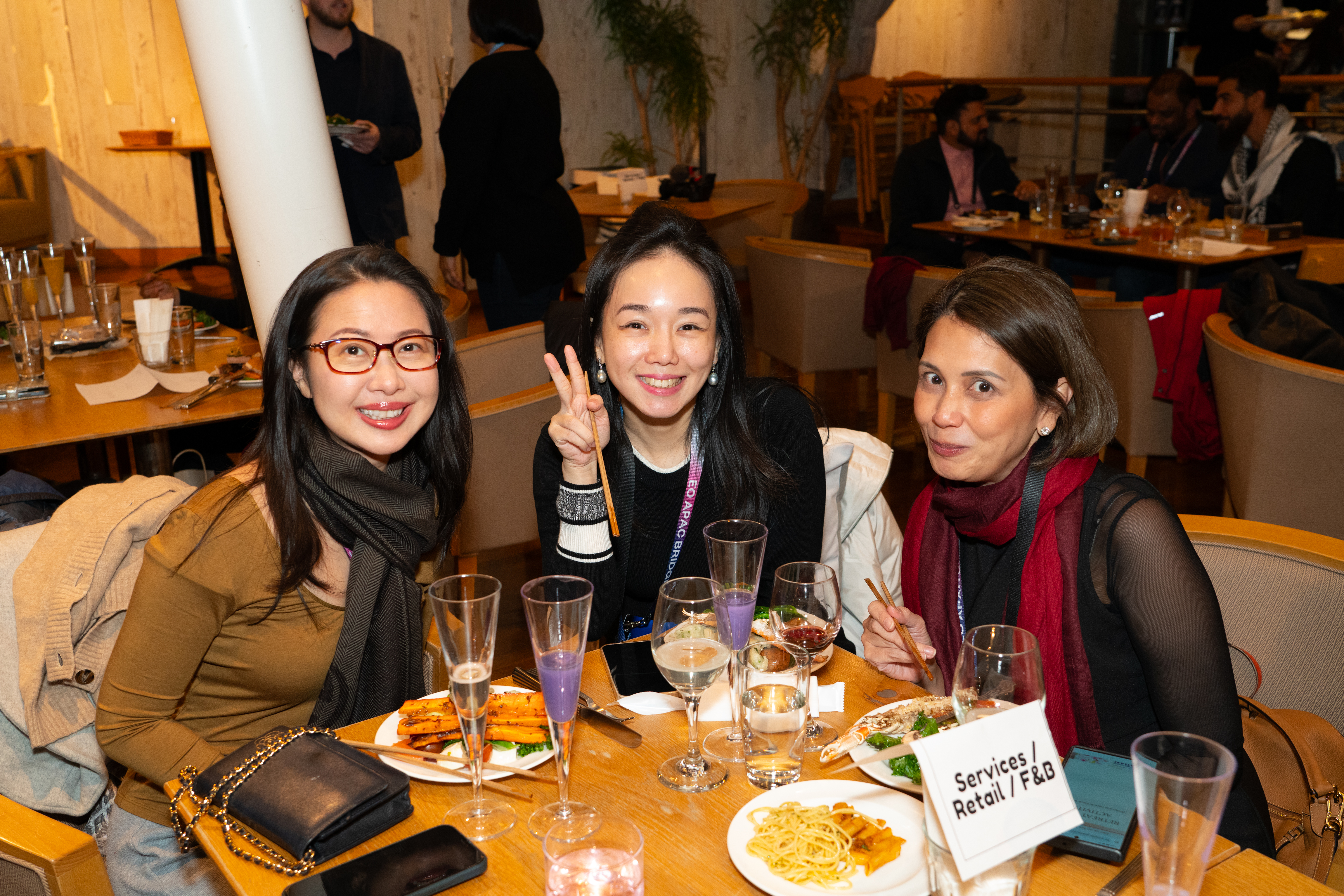 Happy guests from EO-APAC at sake tasting by Sake Club India in Japan