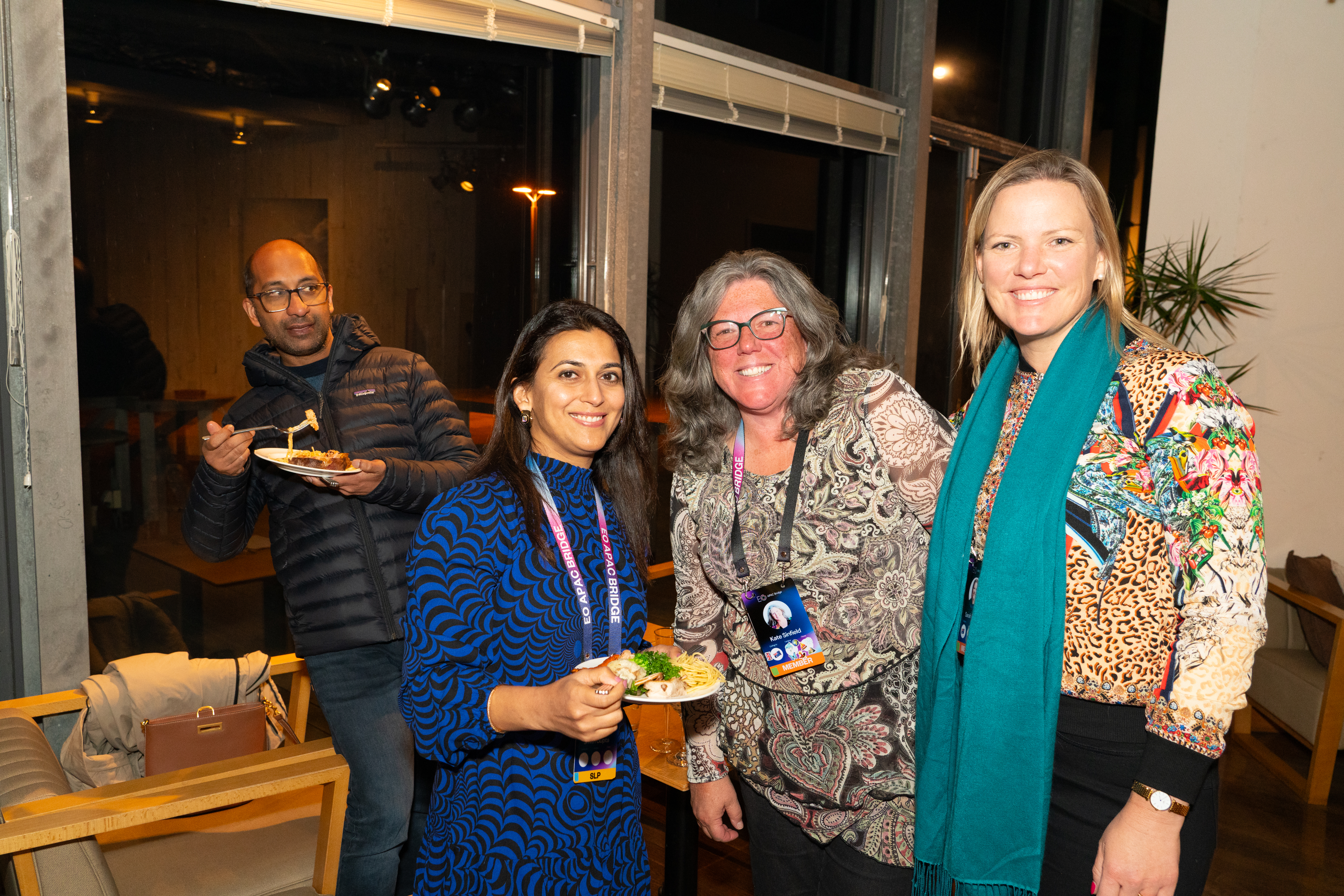 Happy guests from EO-APAC at sake tasting by Sake Club India in Japan