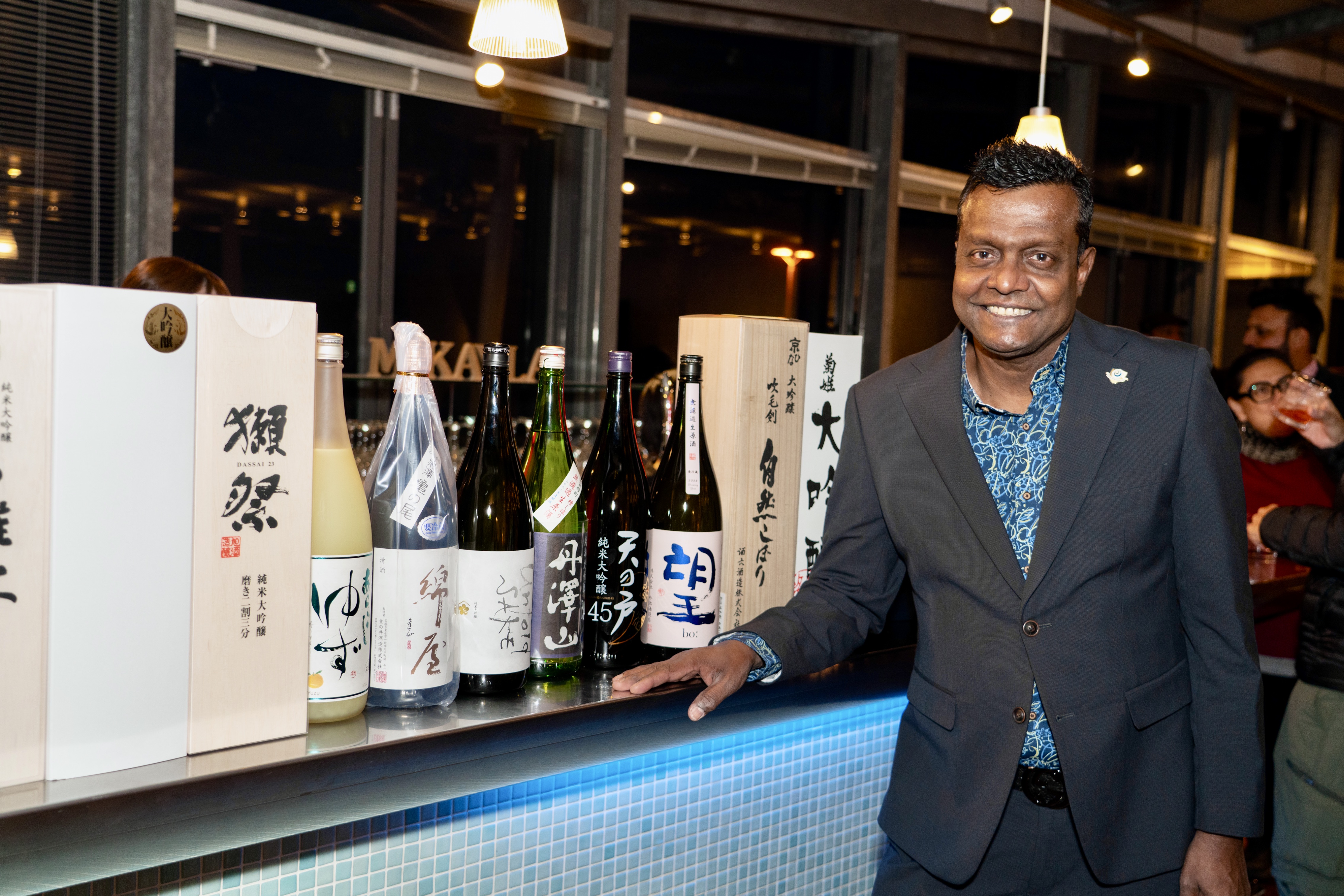 Joshua Kalinan Brand Ambassador Sake Club India at Mikayla by the sea