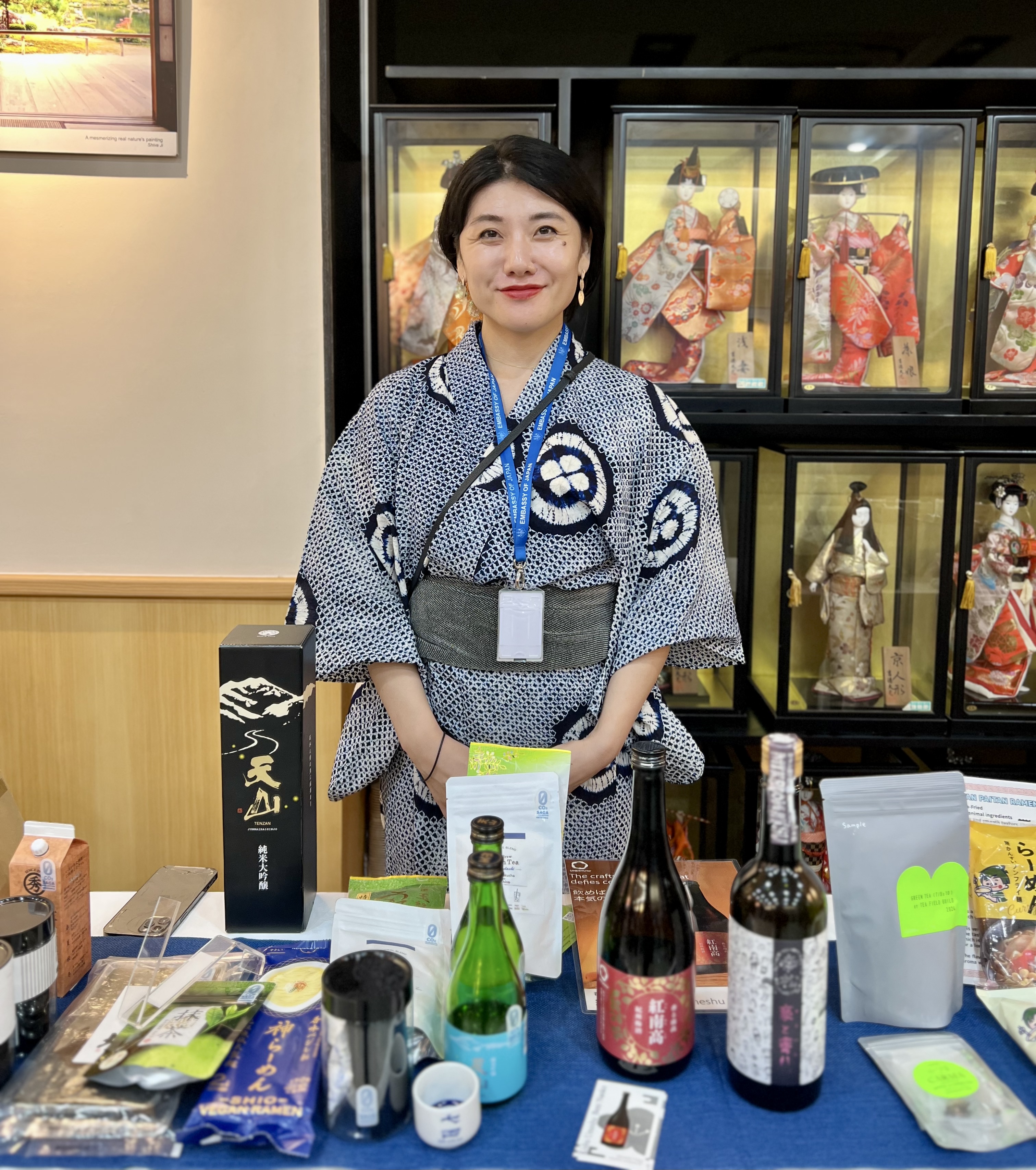 Sayuri Tani at Japanese Food Festival New Delhi