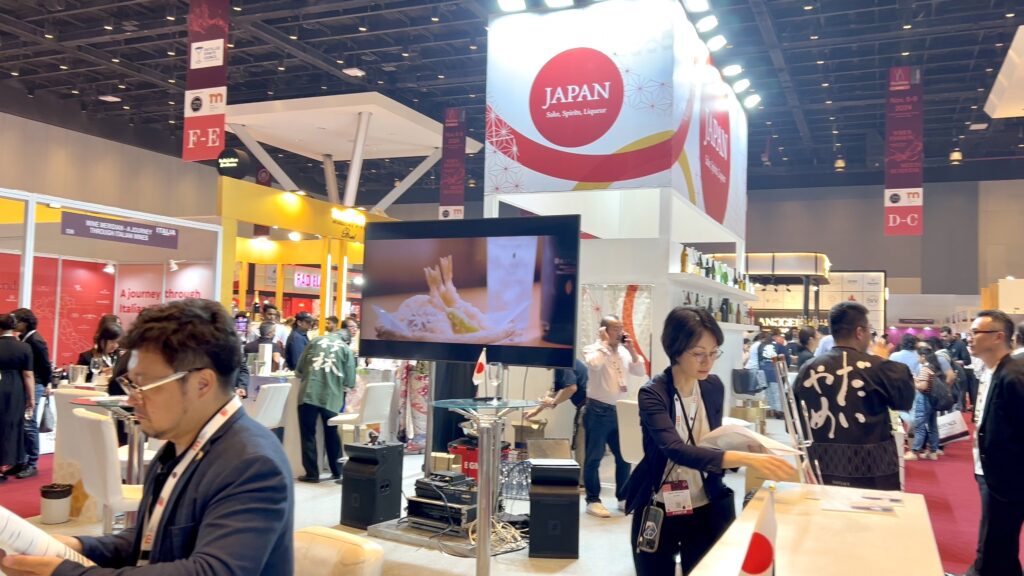 Japanese Pavilion at Prowine Mumbai 2024