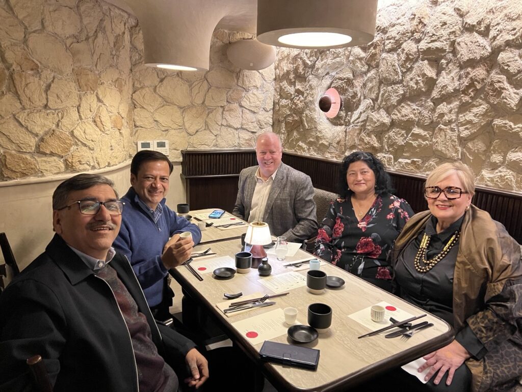 Guests at the inaugural Sake Thursday