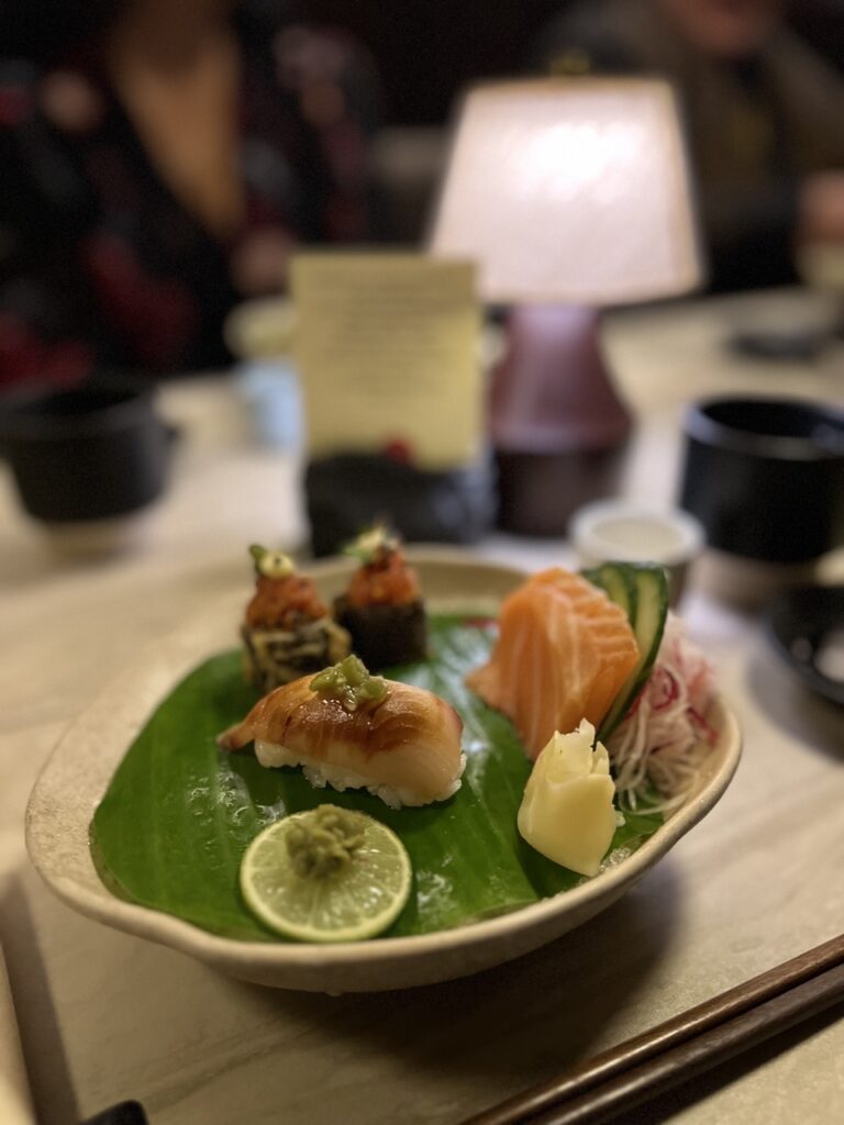 Assorted Nigiri and Sashimi