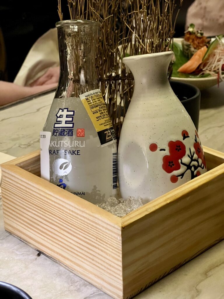 Hakutsuru Nama Chozo sake