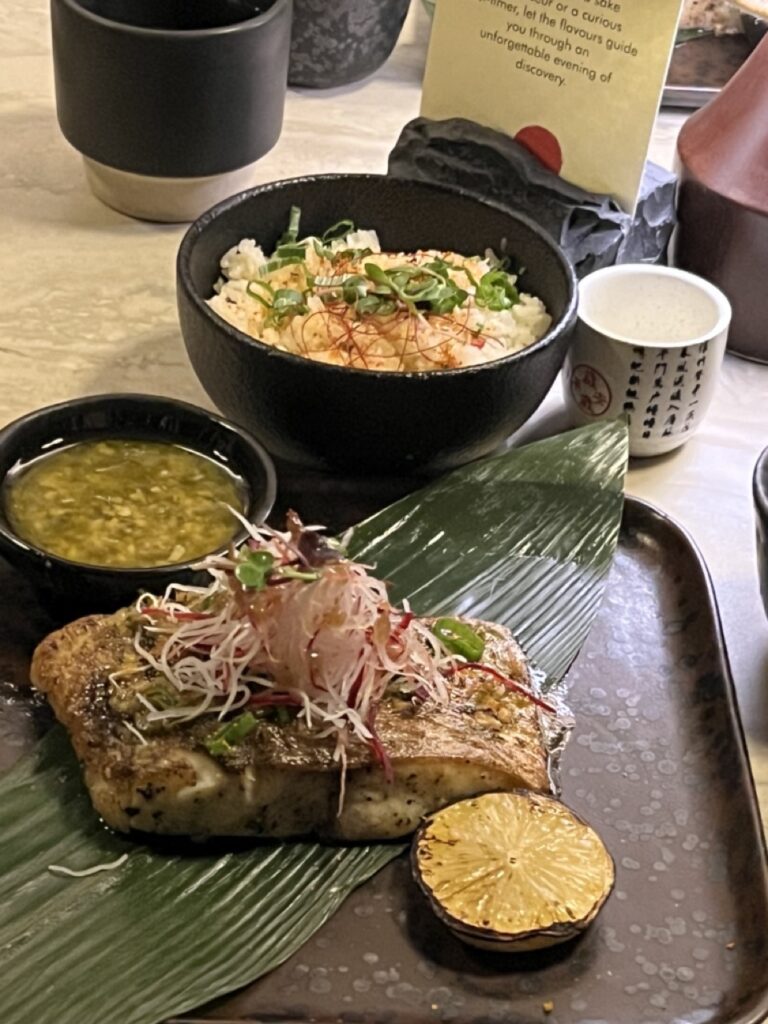 Grilled Sea Bass