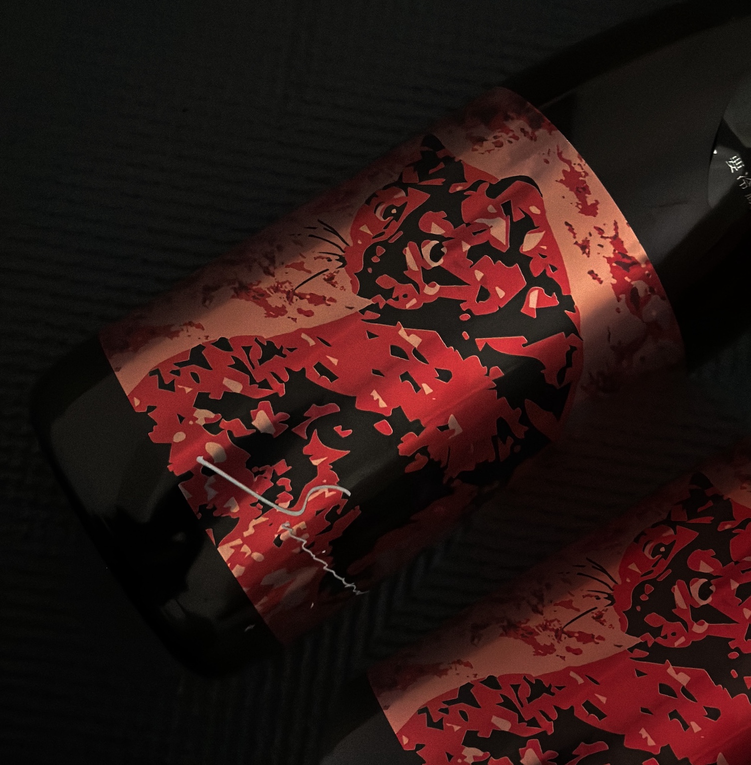 Sabineko rock series sake label