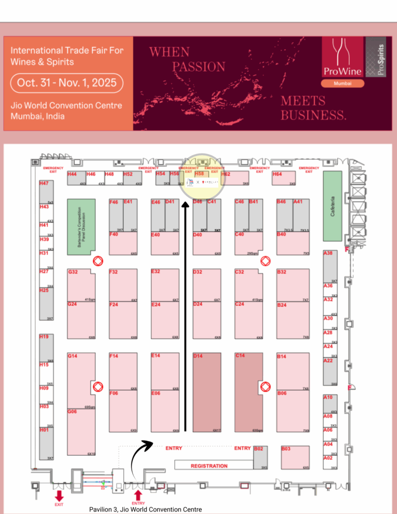 Layout map SCIxNihonshunishiyo Prowine Mumbai 2025