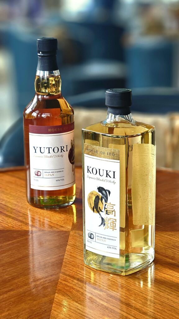 Yutori and Kouki whisky from House of Ito