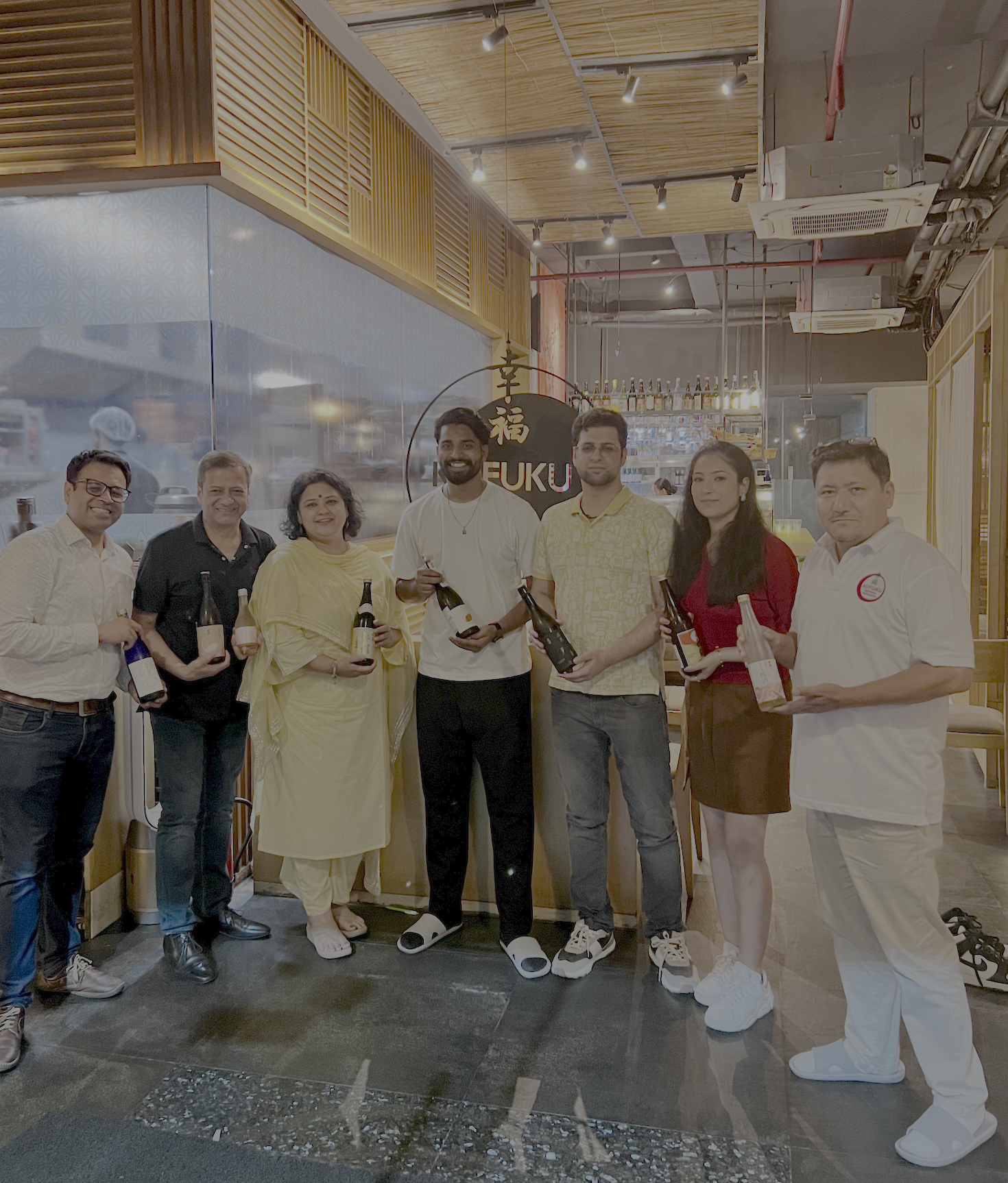 Celebrating world sake day 2025 at Kofuku Delhi