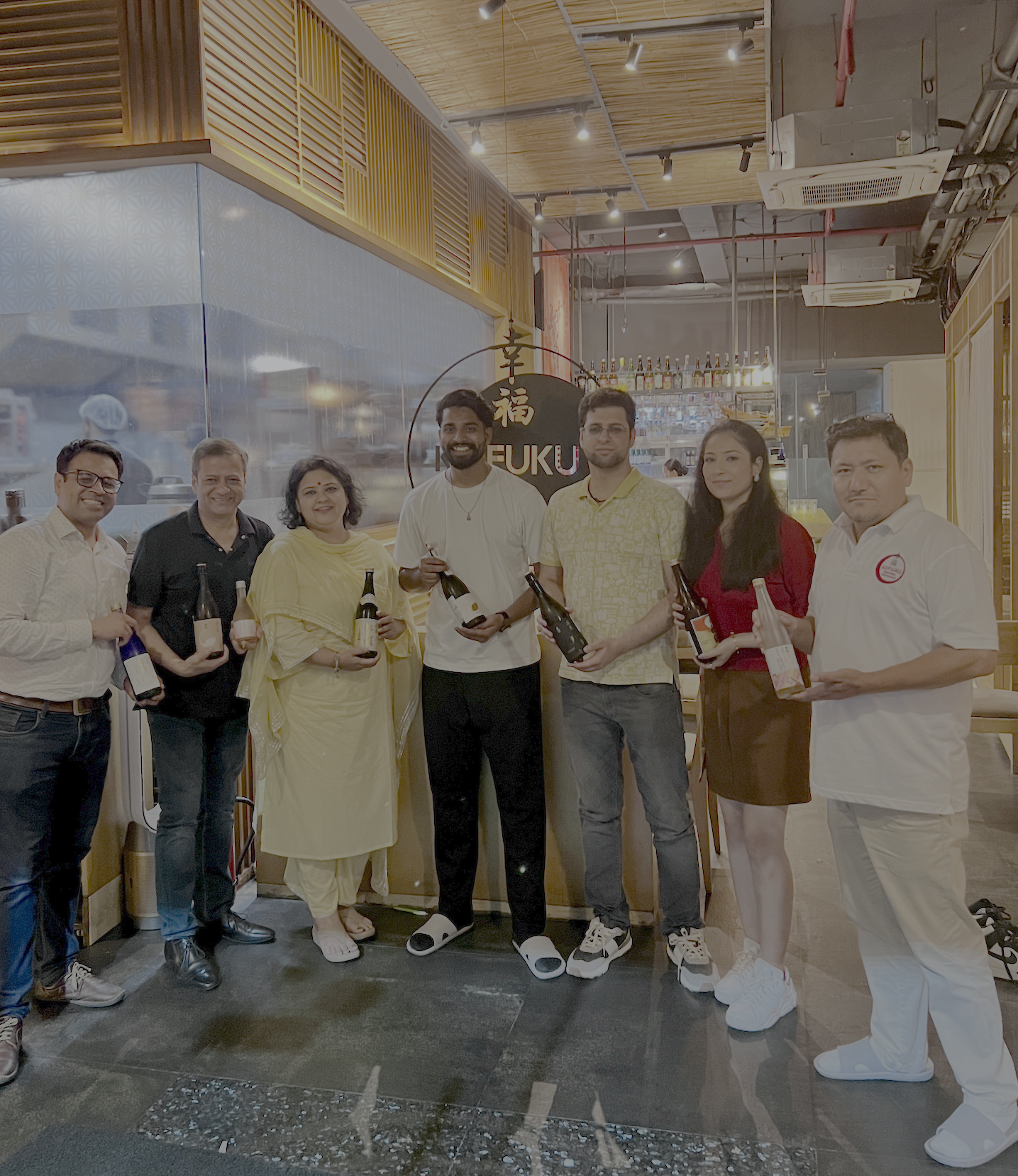 Celebrating world sake day 2025 at Kofuku Delhi