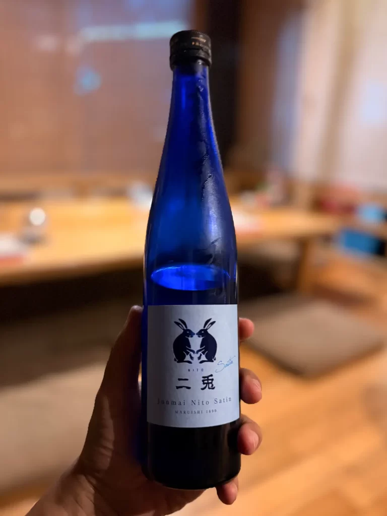 Nito Junmai Ginjo Omachi sake