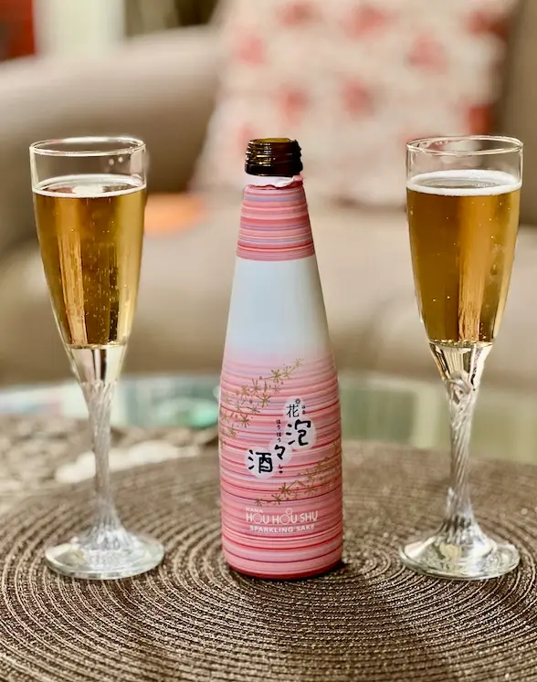 Hana Hou Hou Shu Pink Sparkling Sake